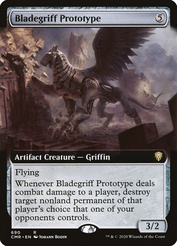 Bladegriff Prototype (Extended Art) [Commander Legends] - Magic: The Gathering