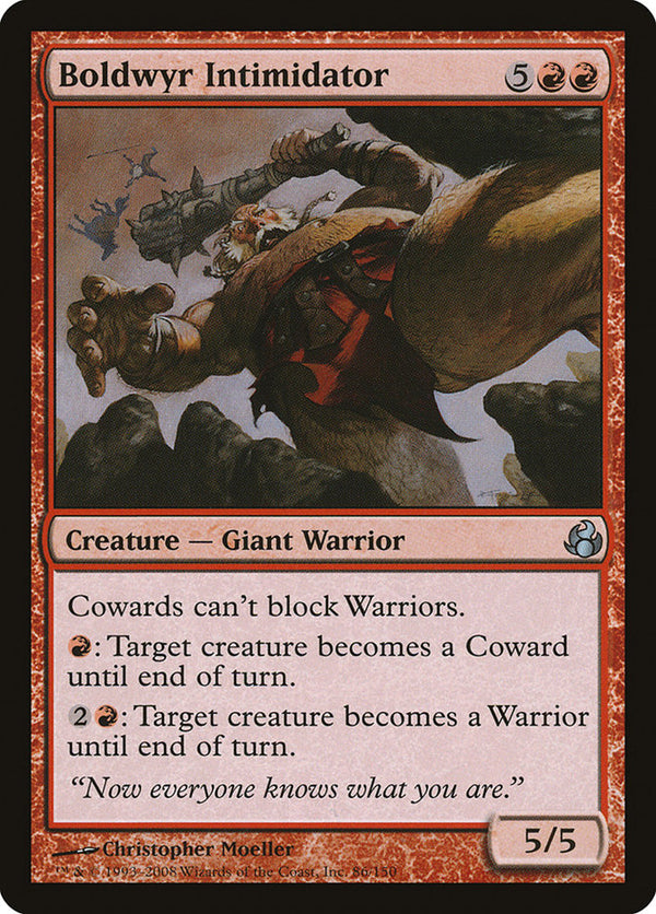 Boldwyr Intimidator [Morningtide] - Magic: The Gathering