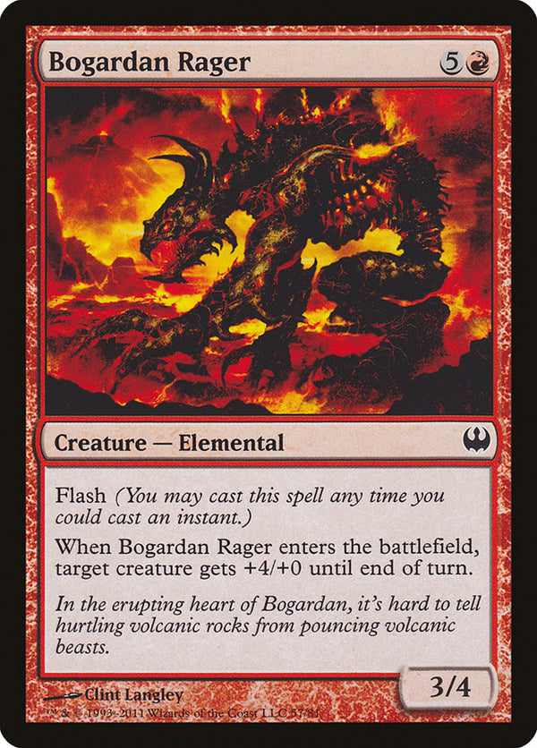 Bogardan Rager [Duel Decks: Knights vs. Dragons] - Magic: The Gathering