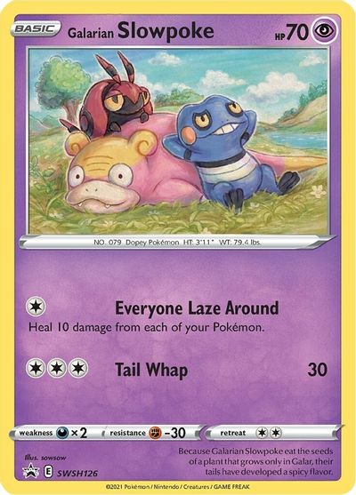 Galarian Slowpoke (SWSH126) [Sword & Shield: Black Star Promos] - Pokémon