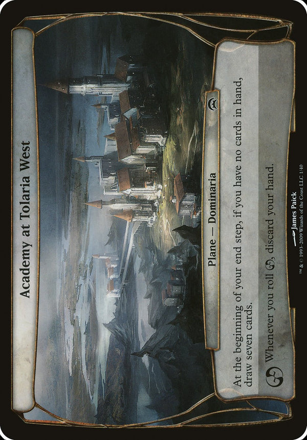 Academy at Tolaria West (Planes) [Planechase Planes] - Magic: The Gathering