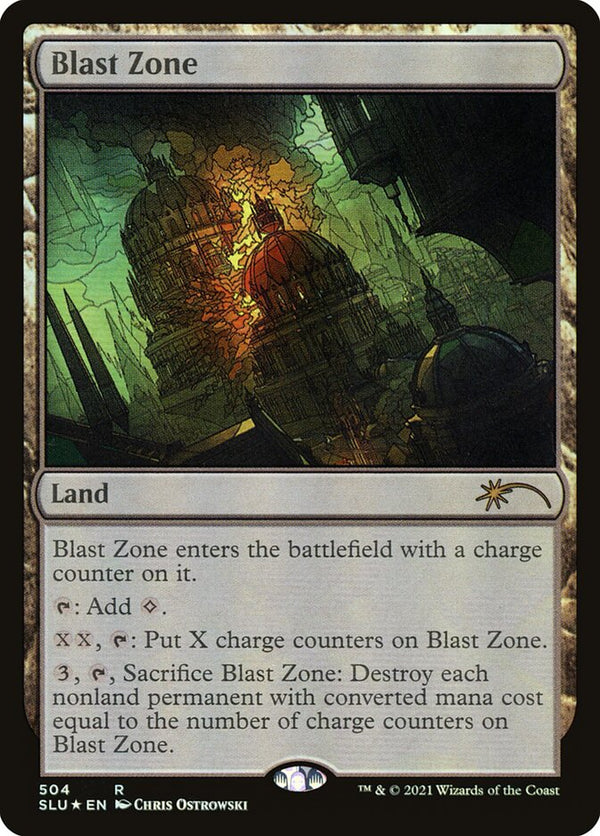 Blast Zone [Secret Lair: Ultimate Edition 2] - Magic: The Gathering