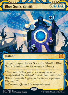 Blue Sun's Zenith (Foil Etched) [Strixhaven: Mystical Archive] - Magic: The Gathering