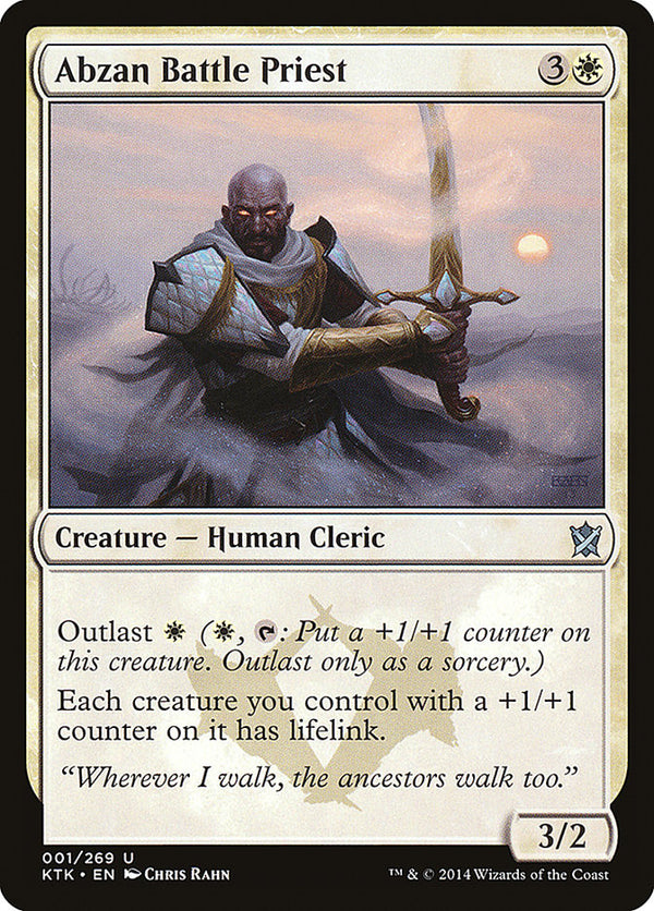 Abzan Battle Priest [Khans of Tarkir] - Magic: The Gathering