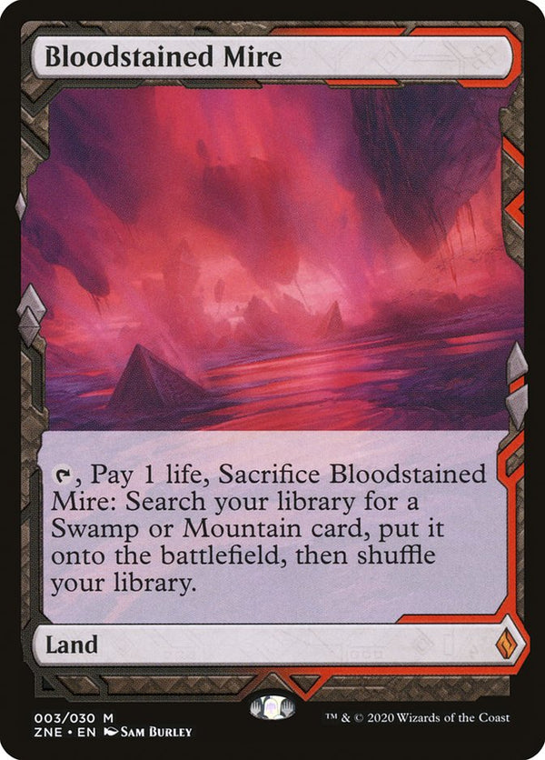 Bloodstained Mire (Expeditions) [Zendikar Rising Expeditions] - Magic: The Gathering