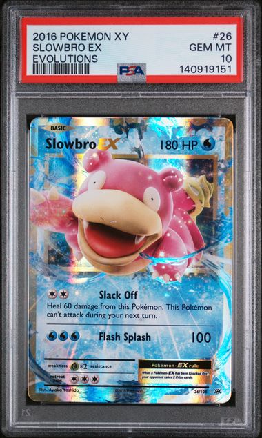 Slowbro (26/108) [XY: Evolutions] Graded PSA 10