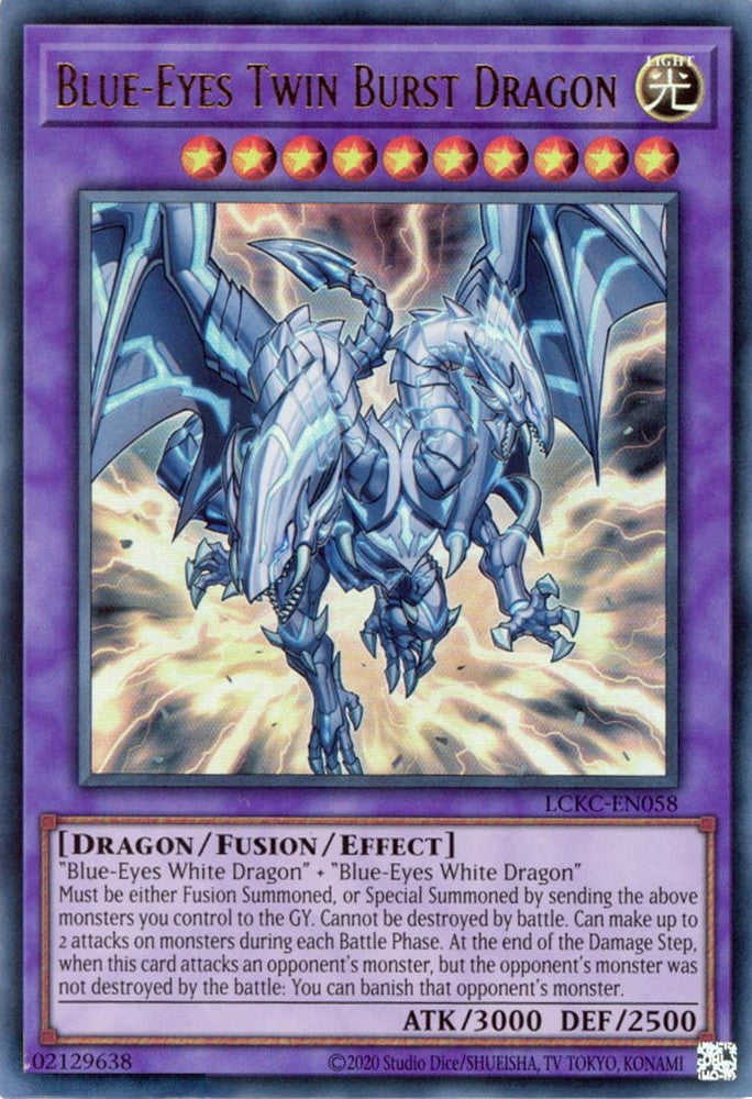 Blue-Eyes Twin Burst Dragon