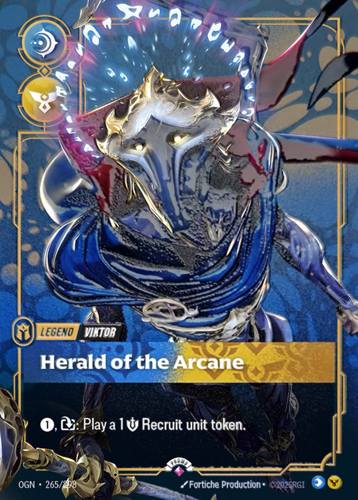Viktor, Herald of the Arcane (Metal) (Prize Wall)