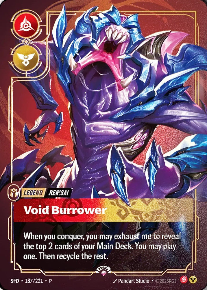 Rek'sai, Void Burrower (Metal) (Prize Wall)