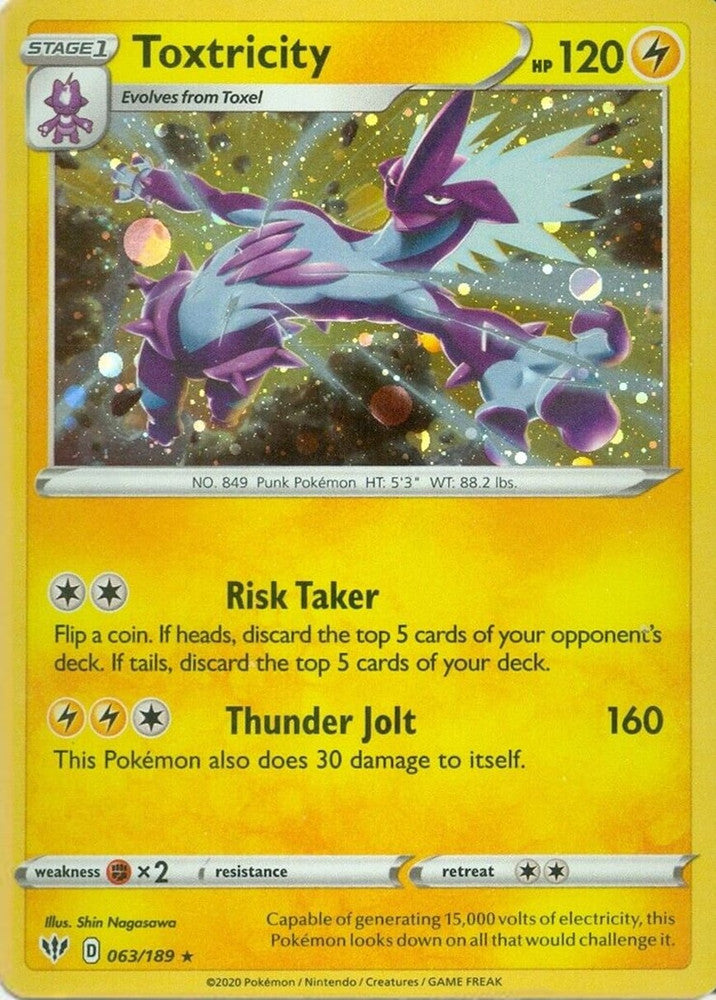 Toxtricity - 063/189 (Cosmos Holo)
