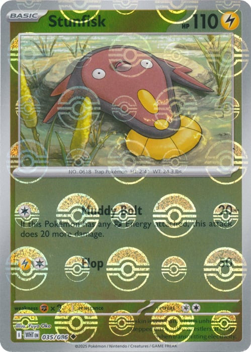 Stunfisk (Poke Ball Pattern)