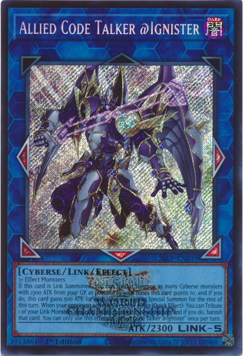 Allied Code Talker @Ignister (Emblazoned Secret Rare)