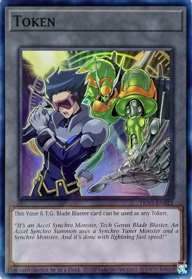 Token: Vizor & T.G. Blade Blaster