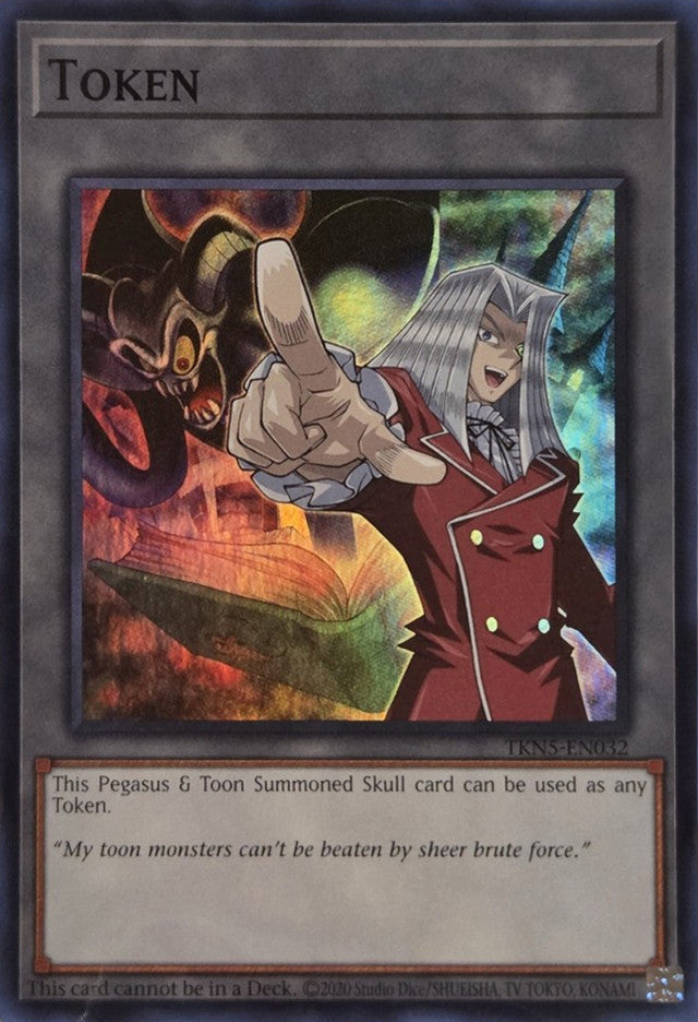 Token: Pegasus & Toon Summoned Skull