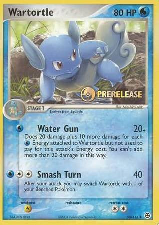 Wartortle - 50/112 (Prerelease)