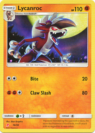 Lycanroc (#16 Non-Holo)