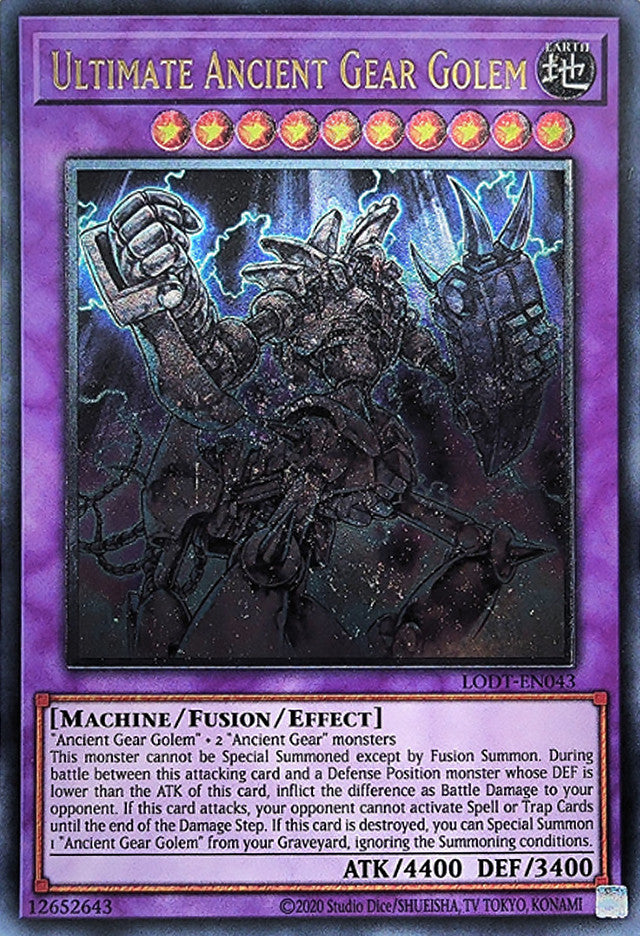 Ultimate Ancient Gear Golem (UTR)