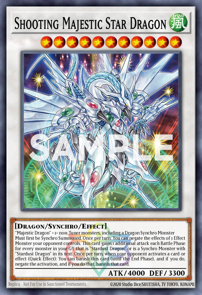 Shooting Majestic Star Dragon (OTS Stamp)