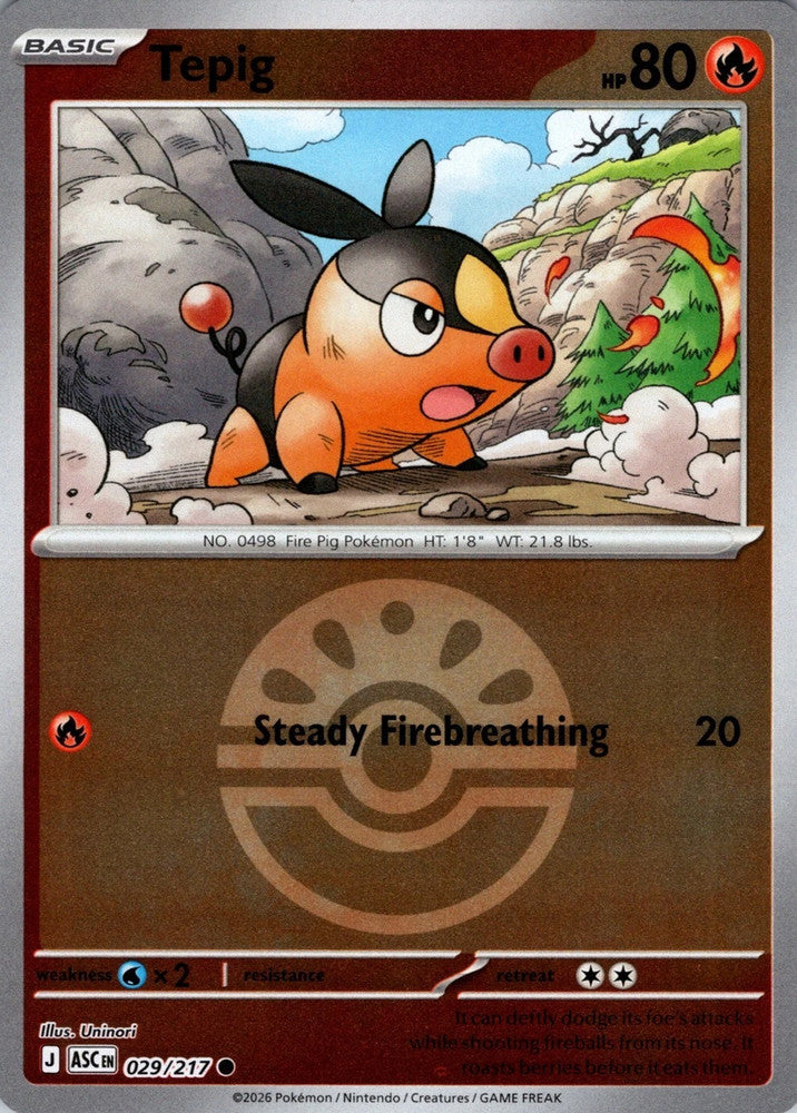 Tepig (Friend Ball)