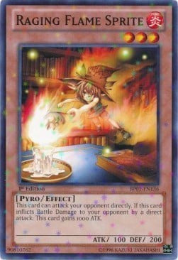 Raging Flame Sprite (Starfoil)