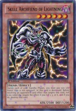 Skull Archfiend of Lightning (Starfoil)