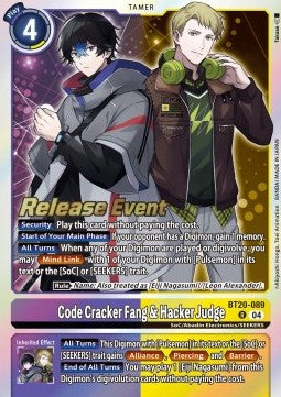 Code Cracker Fang & Hacker Judge