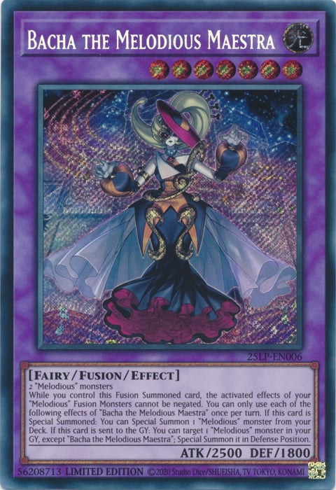 Bacha the Melodious Maestra (Secret Rare)