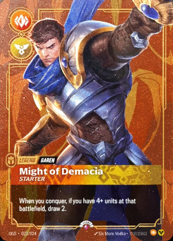 Garen, Might of Demacia (Metal) (Prize Wall)