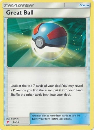 Great Ball (#21) (Lycanroc Half-Deck)
