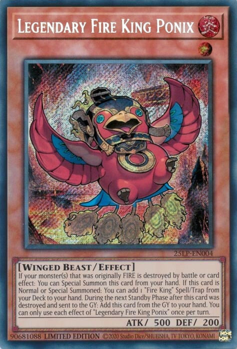 Legendary Fire King Ponix (Secret Rare)