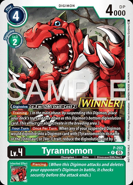 Tyrannomon (Store Tournament 2025 Vol.4 Winner Pack)