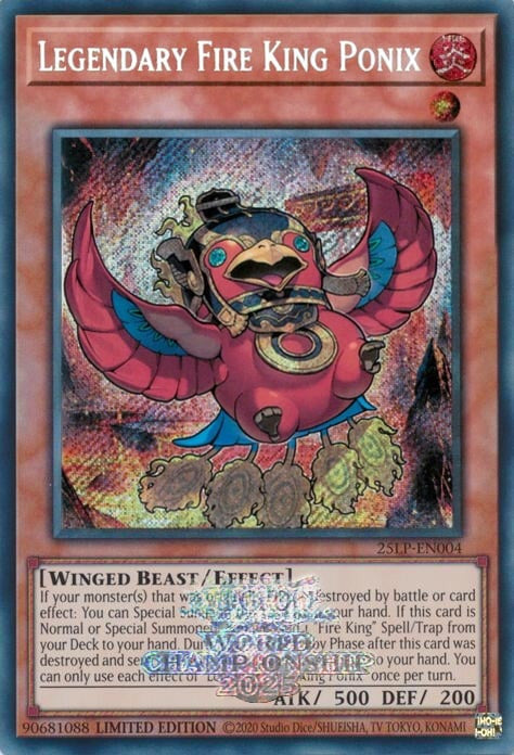 Legendary Fire King Ponix (ESR)