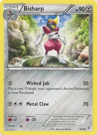 Bisharp (#16 Non-Holo)