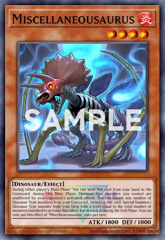 Miscellaneousaurus (Regional Qualifier Stamp)