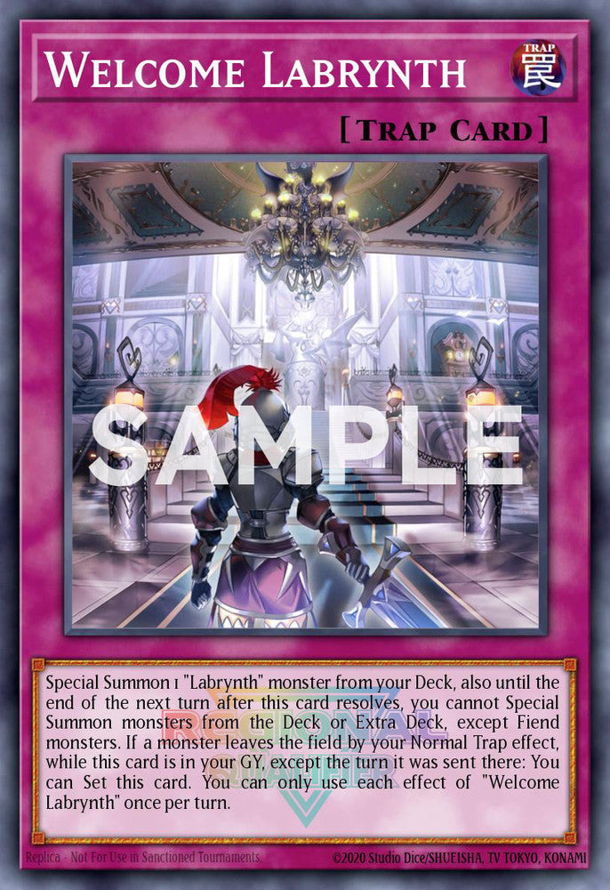 Welcome Labrynth (Regional Qualifier Stamp)
