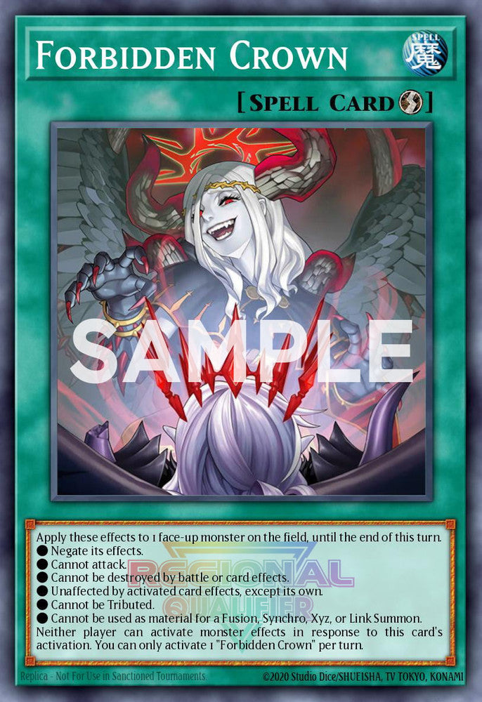 Forbidden Crown (Regional Qualifier Stamp)