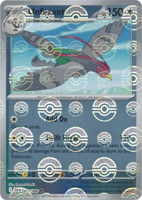 Unfezant (Poke Ball Pattern)