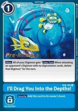 I'll Drag You Into the Depths
