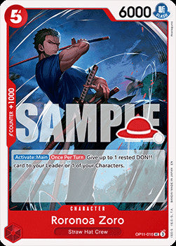 Roronoa Zoro - OP11-016 (Luffy Deck)