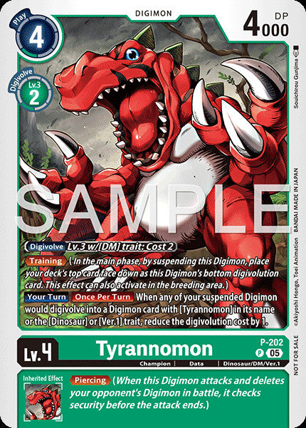 Tyrannomon (Store Tournament 2025 Vol.4 Participation Pack)