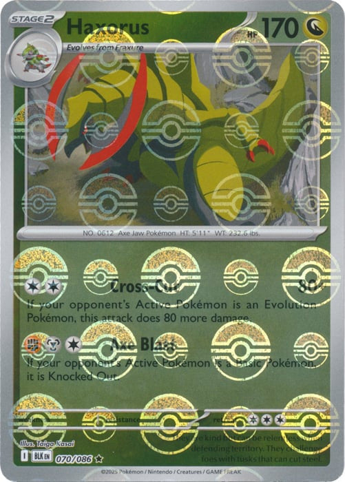 Haxorus (Poke Ball Pattern)