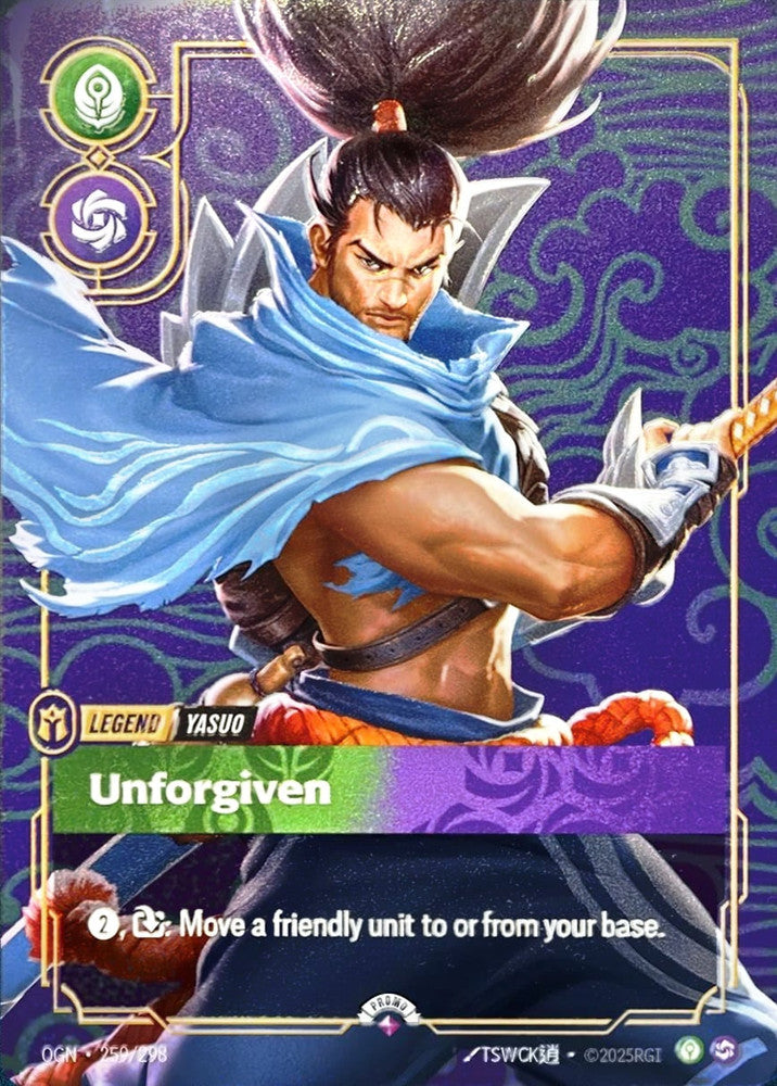 Yasuo, Unforgiven (Metal) (Prize Wall)