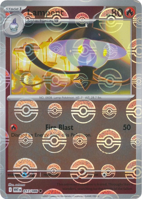 Lampent (Poke Ball Pattern)