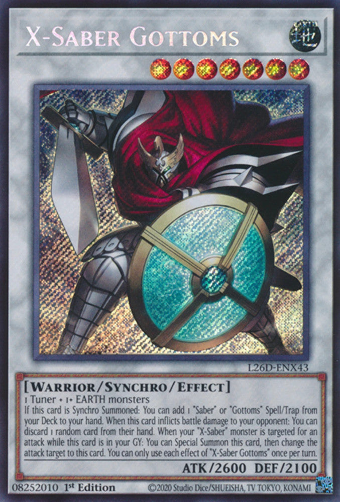 X-Saber Gottoms (Secret Rare)
