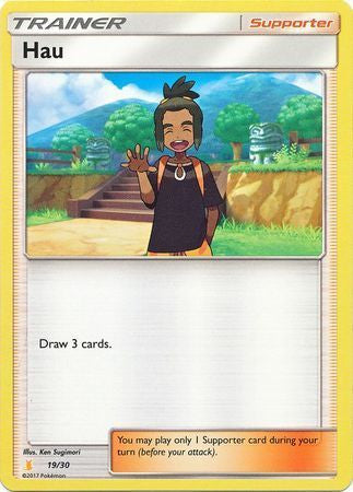 Hau (#19) (Alolan Raichu Half-Deck)