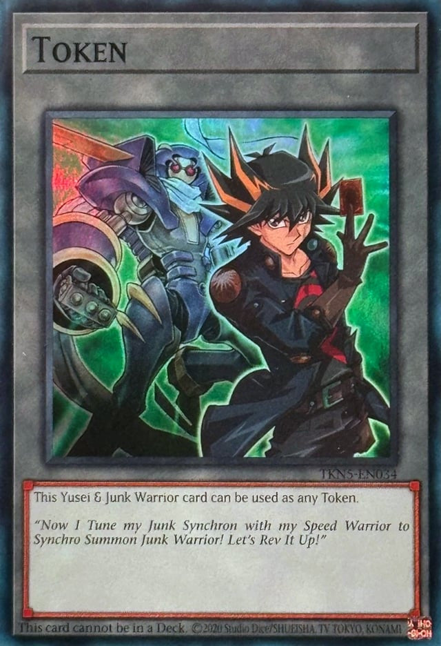 Token: Yusei & Junk Warrior