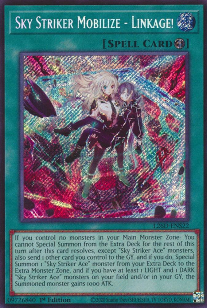 Sky Striker Mobilize - Linkage! (Secret Rare)