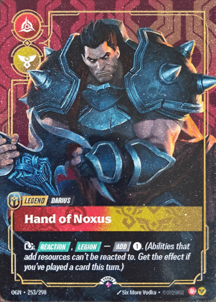 Darius, Hand of Noxus (Metal) (Prize Wall)