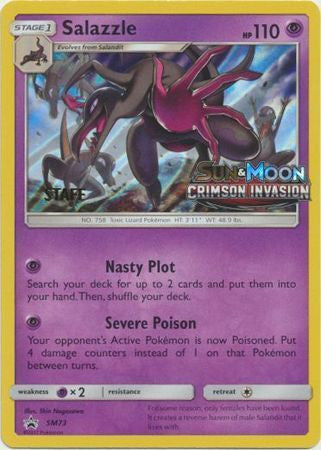 Salazzle - SM73 (Prerelease) [Staff]