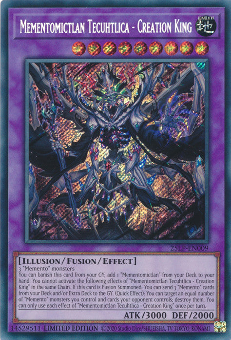 Mementomictlan Tecuhtlica - Creation King (Secret Rare)